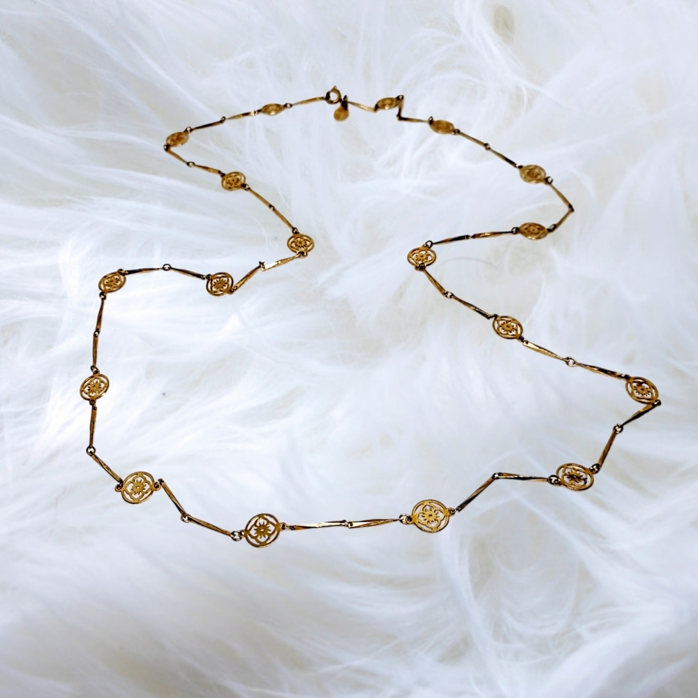 Avon ~ Gold Filled Necklace. NWOT